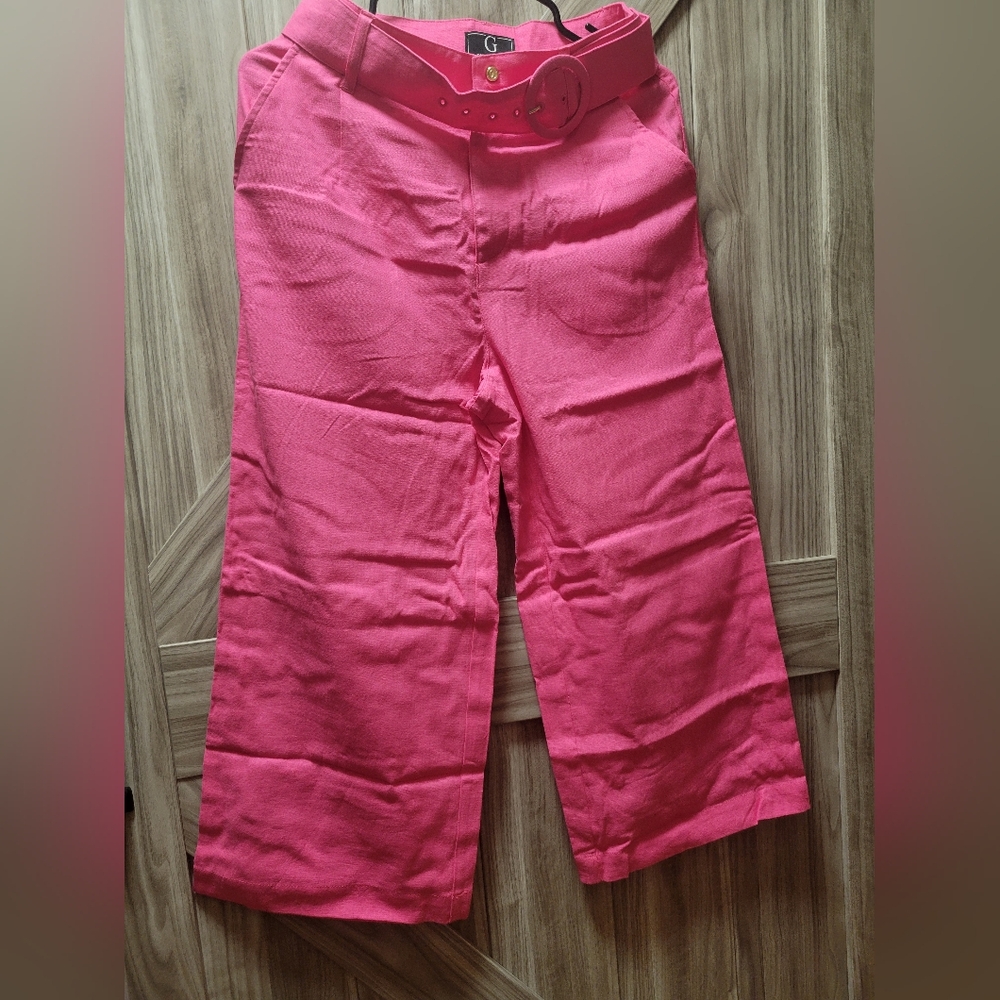 G by Giuliana Vibrant Pink Trousers